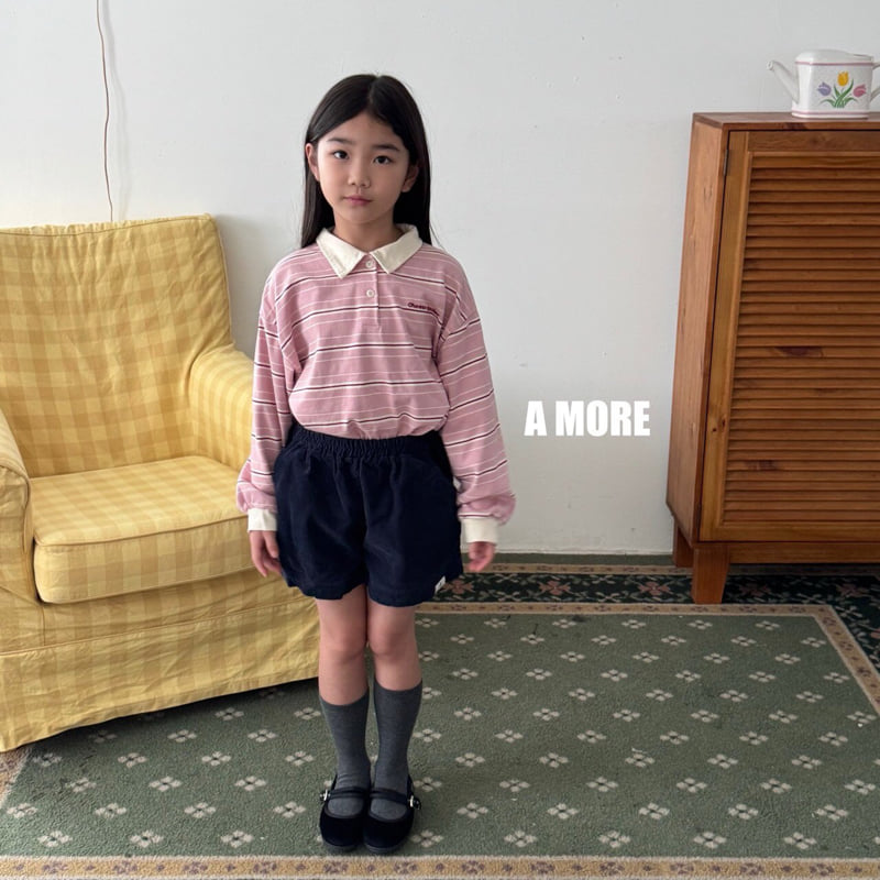 A More - Korean Children Fashion - #kidsstore - Cheese Collar Tee - 6