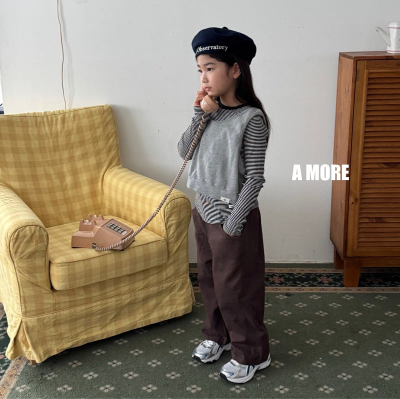A More - Korean Children Fashion - #kidsstore - Outing Vest - 10