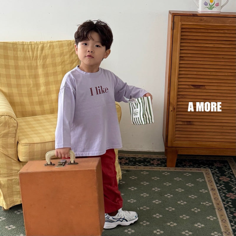 A More - Korean Children Fashion - #kidzfashiontrend - I Like Tee - 2