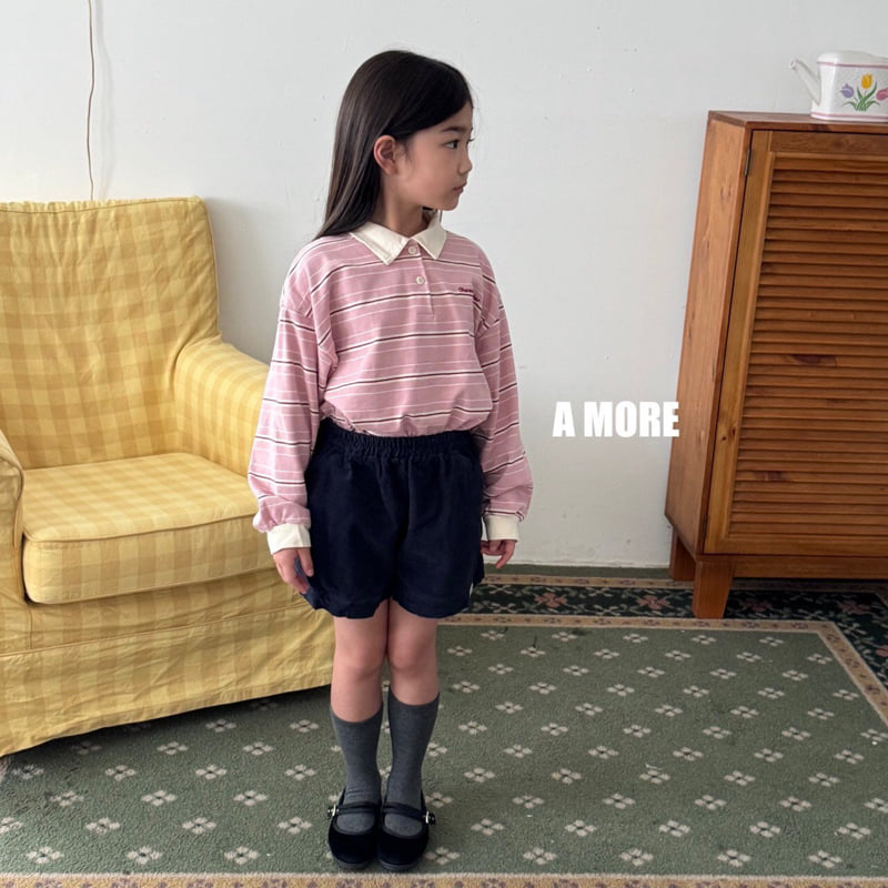 A More - Korean Children Fashion - #littlefashionista - Cheese Collar Tee - 9