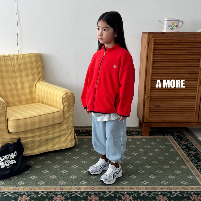 A More - Korean Children Fashion - #littlefashionista - Pocket Ball Fleece Jacket - 10
