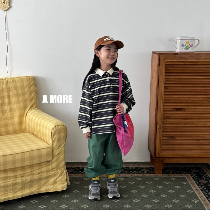 A More - Korean Children Fashion - #minifashionista - Cheese Collar Tee - 11