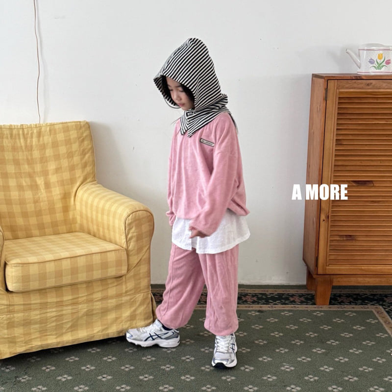 A More - Korean Children Fashion - #minifashionista - Button Hoodie Warmer - 5