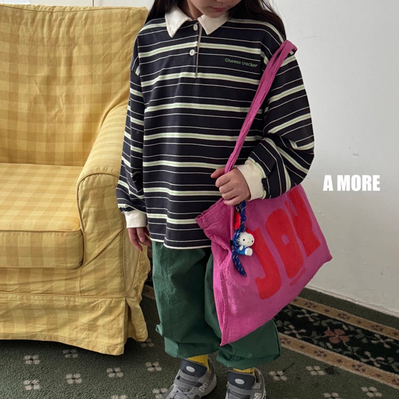 A More - Korean Children Fashion - #prettylittlegirls - Cheese Collar Tee - 12