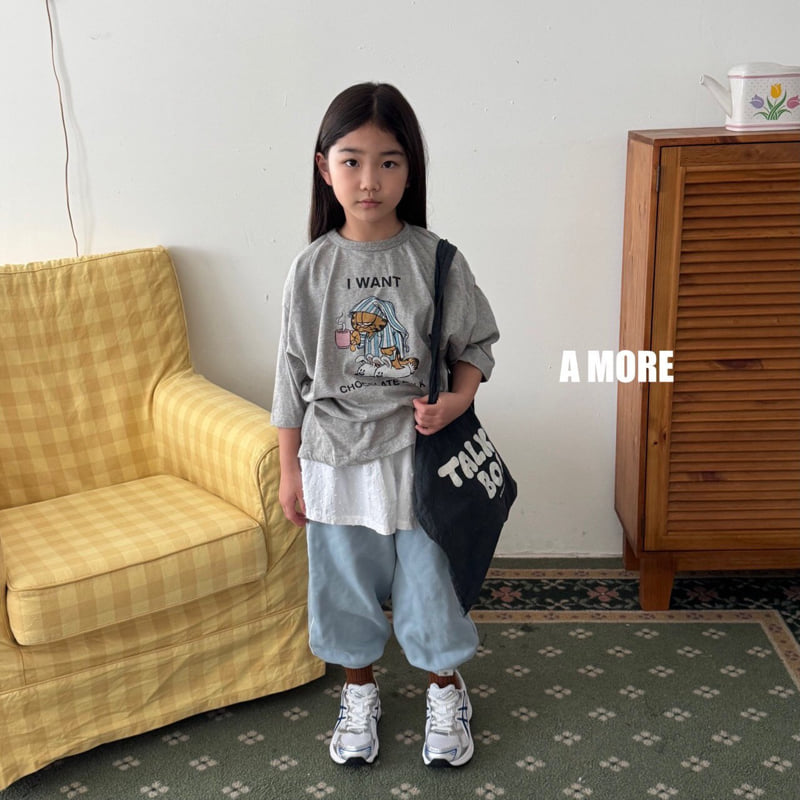 A More - Korean Children Fashion - #stylishchildhood - Milk Choco Tee - 11