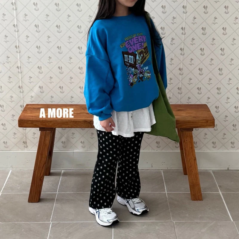 A More - Korean Children Fashion - #stylishchildhood - Dot Bootcut Pants - 5