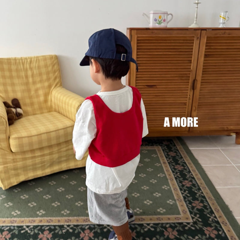 A More - Korean Children Fashion - #stylishchildhood - Outing Vest - 3