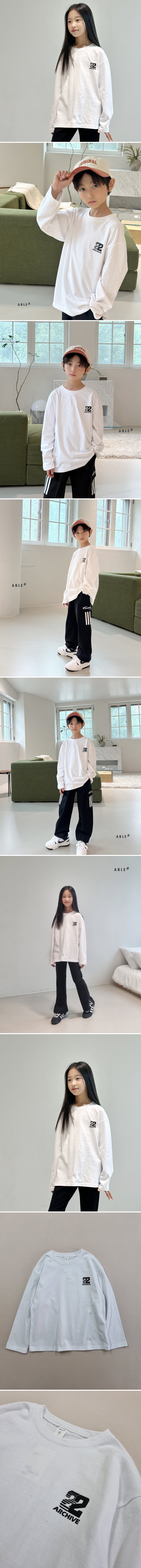 Able# - Korean Children Fashion - #designkidswear - 22 Basic Tee - 2