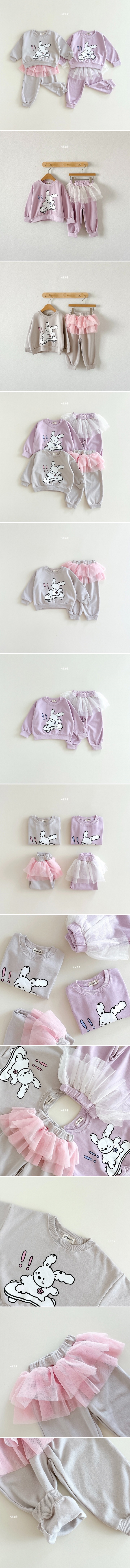 Aker - Korean Children Fashion - #childrensboutique - Rabbit Set
