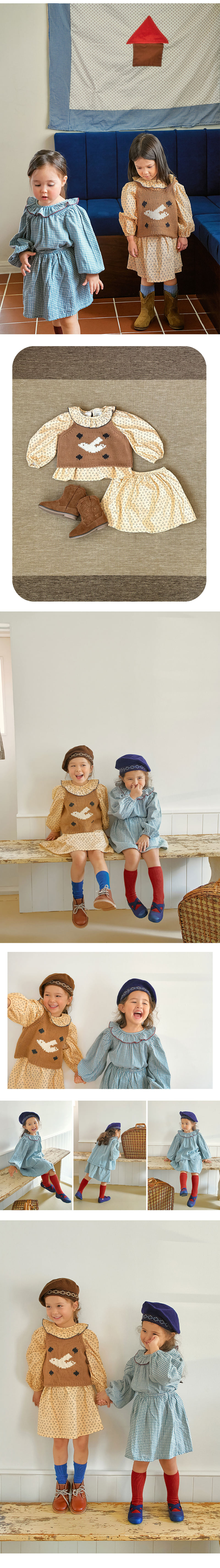 Amber - Korean Children Fashion - #childofig - Roasting Blouse - 3