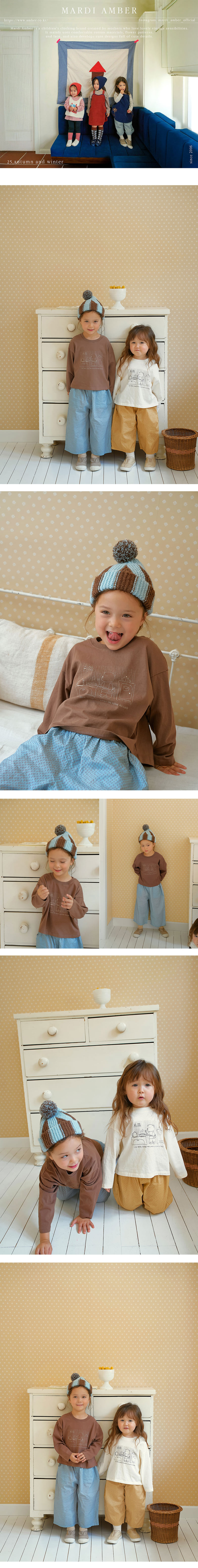 Amber - Korean Children Fashion - #childofig - Bear Cook Tee - 2