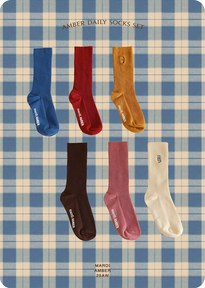 Amber - Korean Children Fashion - #childrensboutique - Daily Socks Set
