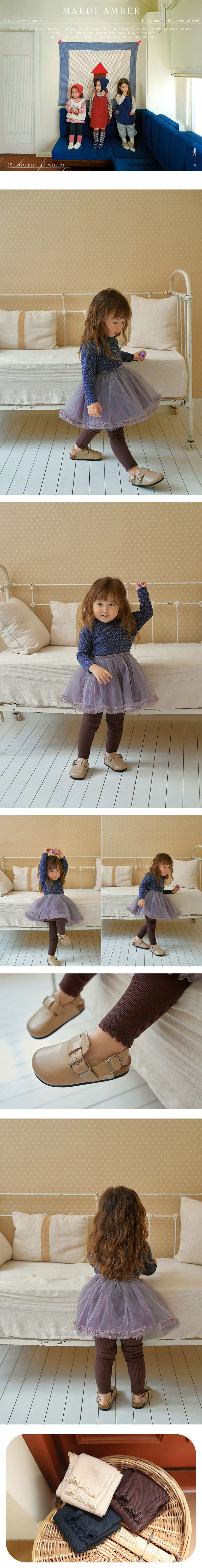 Amber - Korean Children Fashion - #designkidswear - Melia Leggings - 2