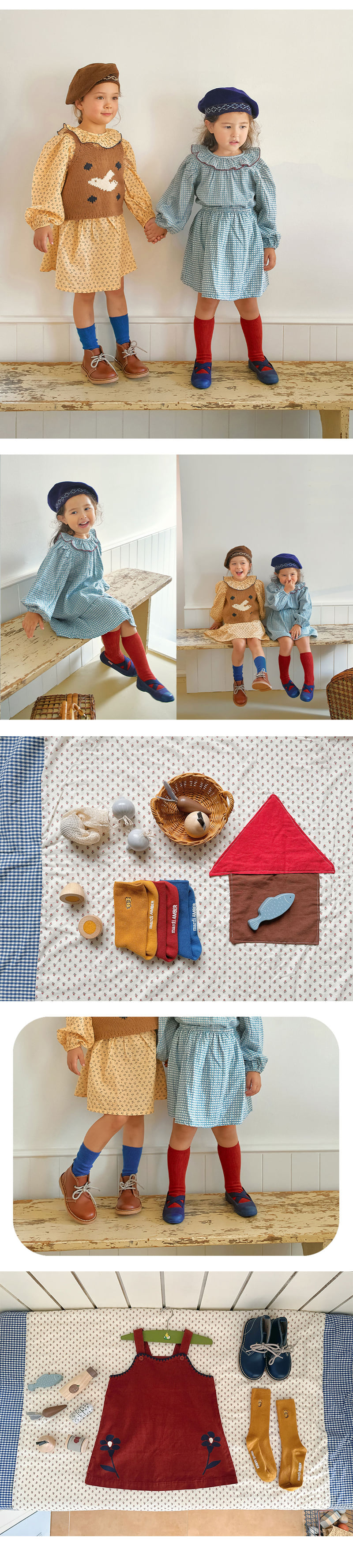 Amber - Korean Children Fashion - #discoveringself - Daily Socks Set - 3
