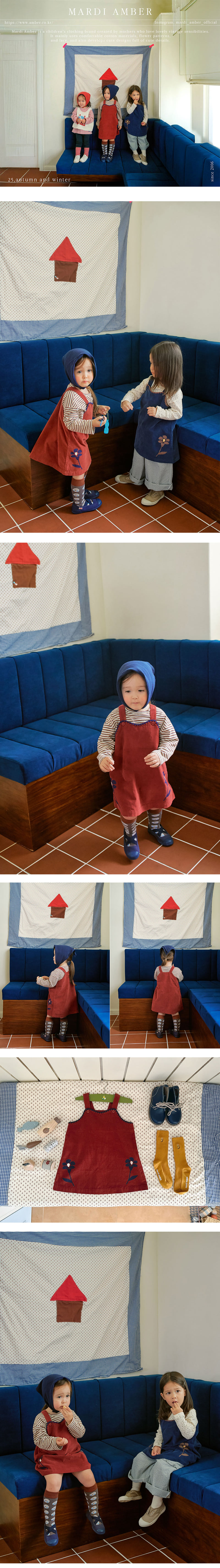 Amber - Korean Children Fashion - #discoveringself - Ivy Corduroy One-piece - 2