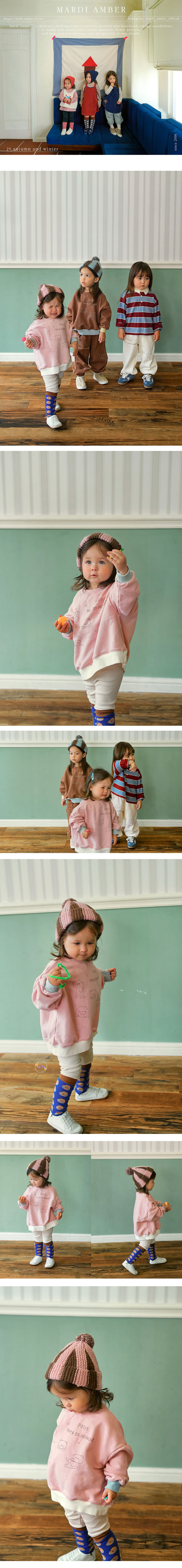 Amber - Korean Children Fashion - #kidzfashiontrend - Yogabear Sweatshirt - 2