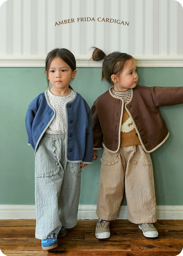 Amber - Korean Children Fashion - #littlefashionista - Frida Cardigan