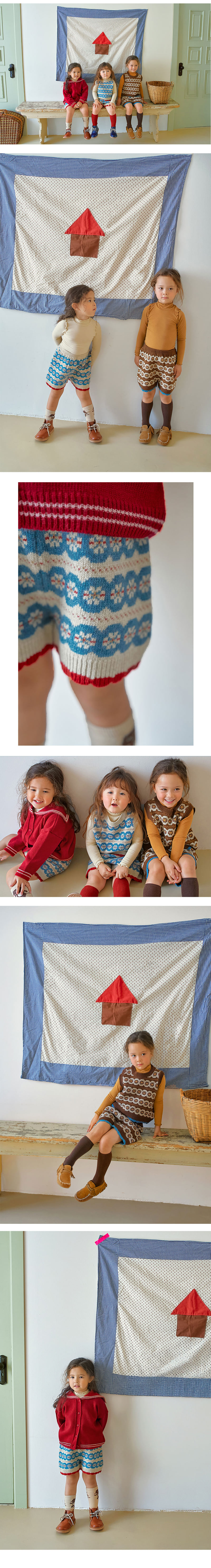Amber - Korean Children Fashion - #magicofchildhood - Glen Knit Pants - 3