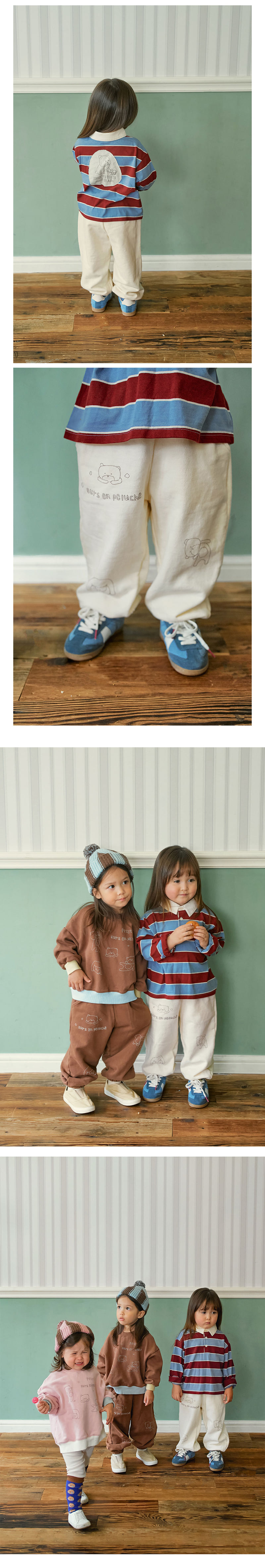 Amber - Korean Children Fashion - #minifashionista - Hoho Jogger Pants - 3