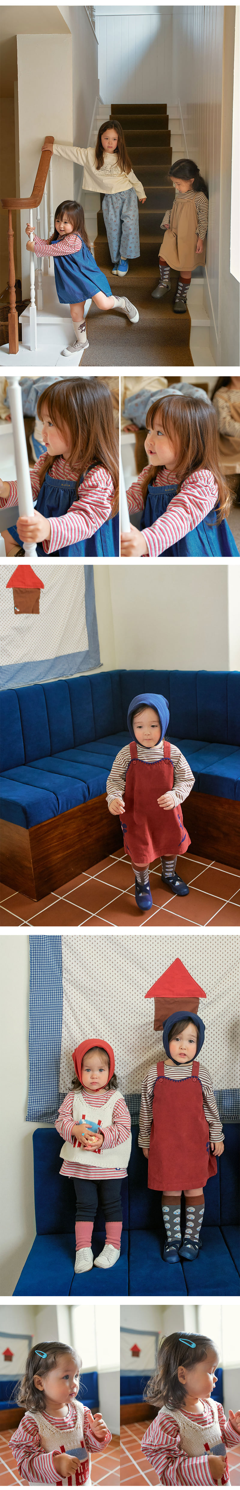 Amber - Korean Children Fashion - #prettylittlegirls - Little Stripe Tee - 3