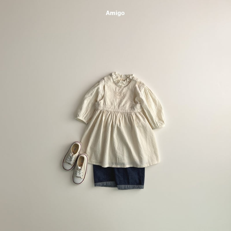 Amigo - Korean Baby Fashion - #babyboutique - French One-piece - 12