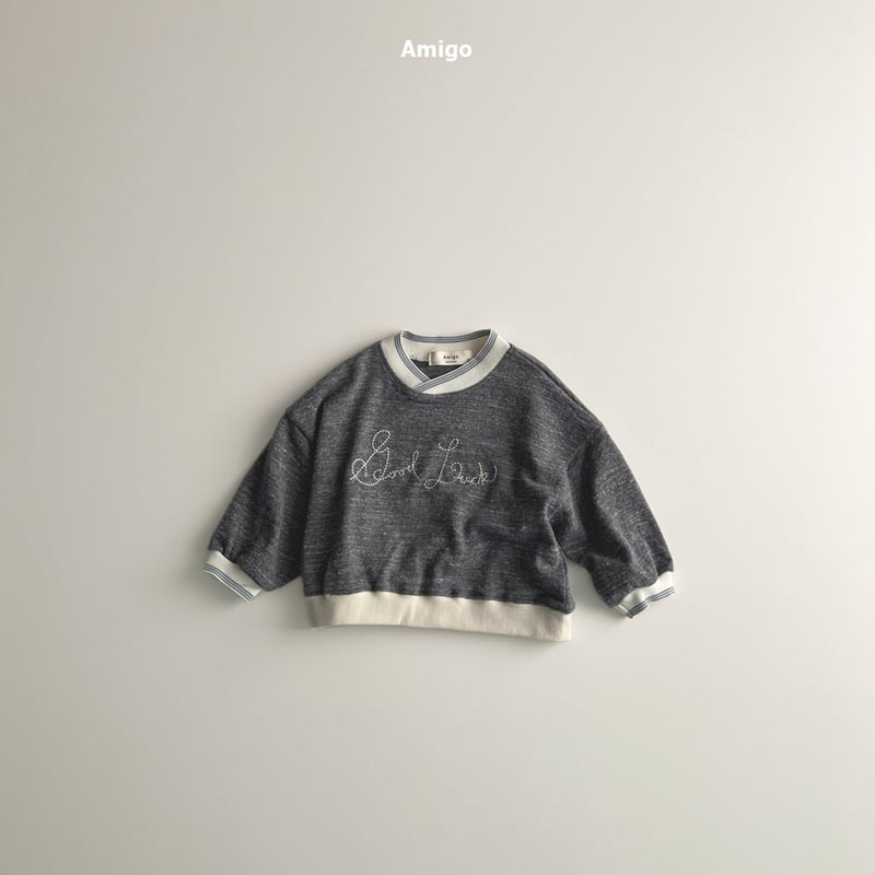 Amigo - Korean Baby Fashion - #babyboutique - Lucky Sweatshirt - 7