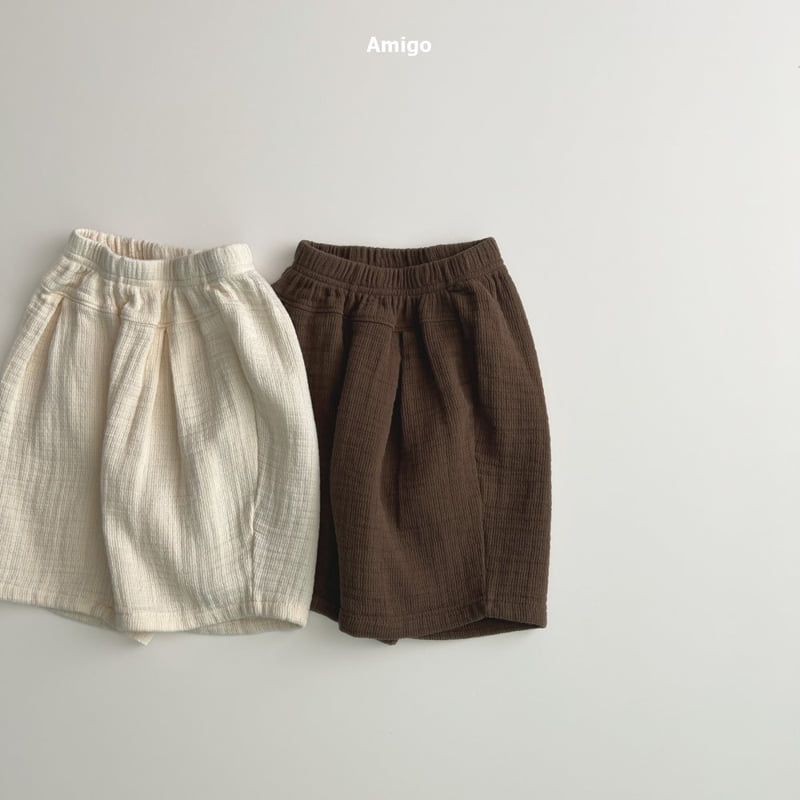 Amigo - Korean Baby Fashion - #babyboutique - Bio Natural Pants - 3