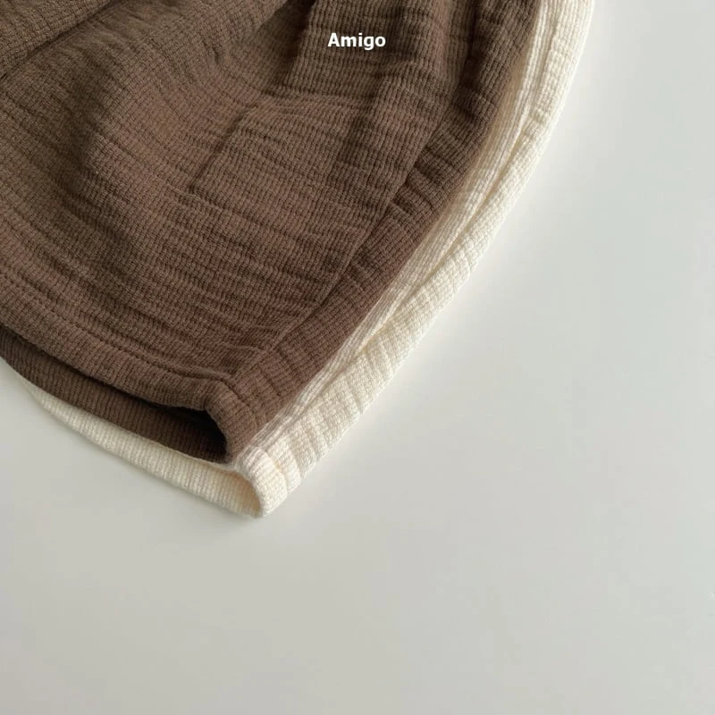 Amigo - Korean Baby Fashion - #babyboutique - Bio Natural Pants - 4