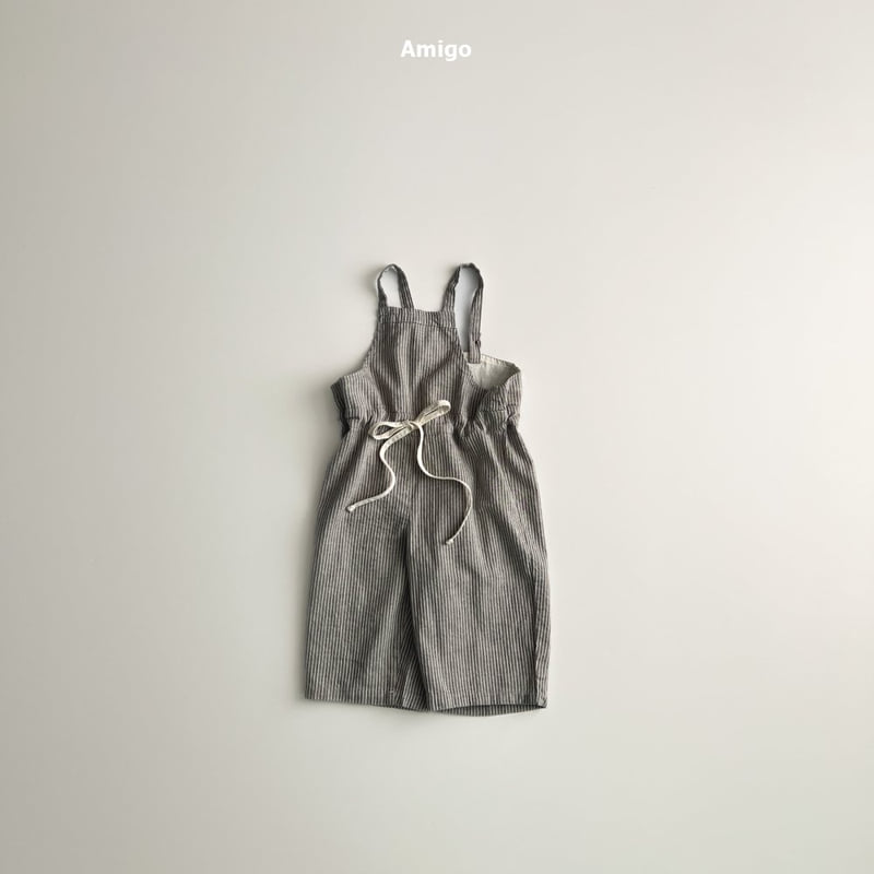 Amigo - Korean Baby Fashion - #babyboutiqueclothing - French Overalls - 2