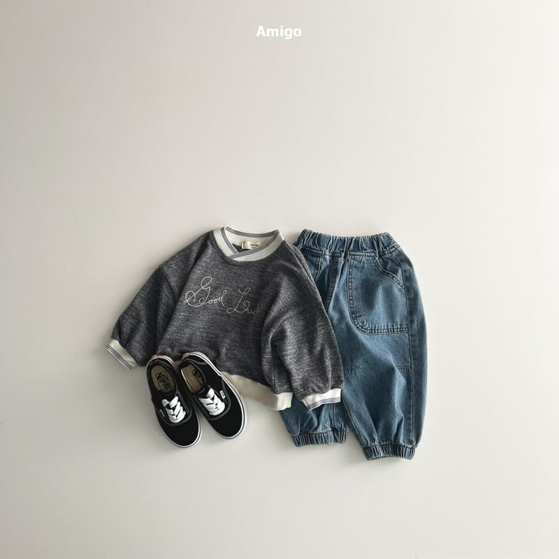 Amigo - Korean Baby Fashion - #babyboutiqueclothing - Lucky Sweatshirt - 9