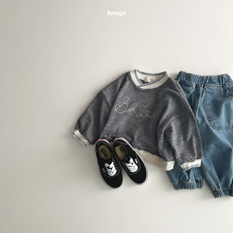 Amigo - Korean Baby Fashion - #babyclothing - Lucky Sweatshirt - 10