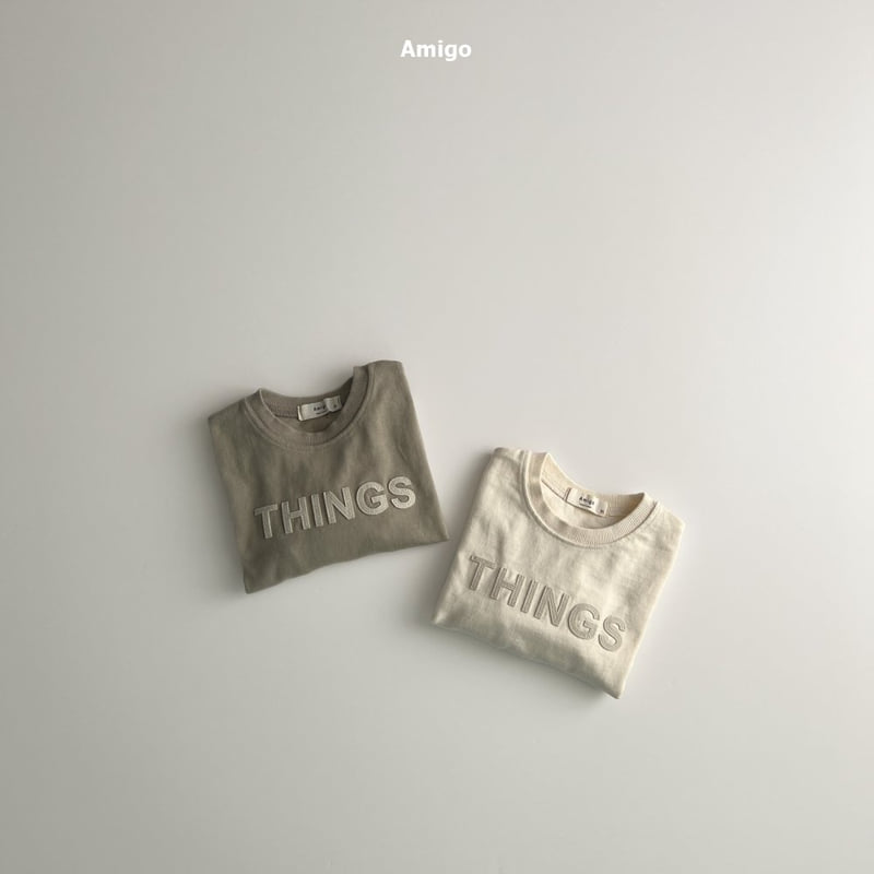 Amigo - Korean Baby Fashion - #babyclothing - Things Tee - 5