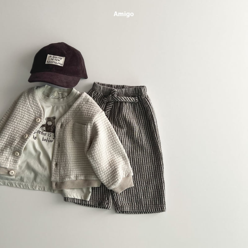 Amigo - Korean Baby Fashion - #babyfashion - Bear Tee - 12