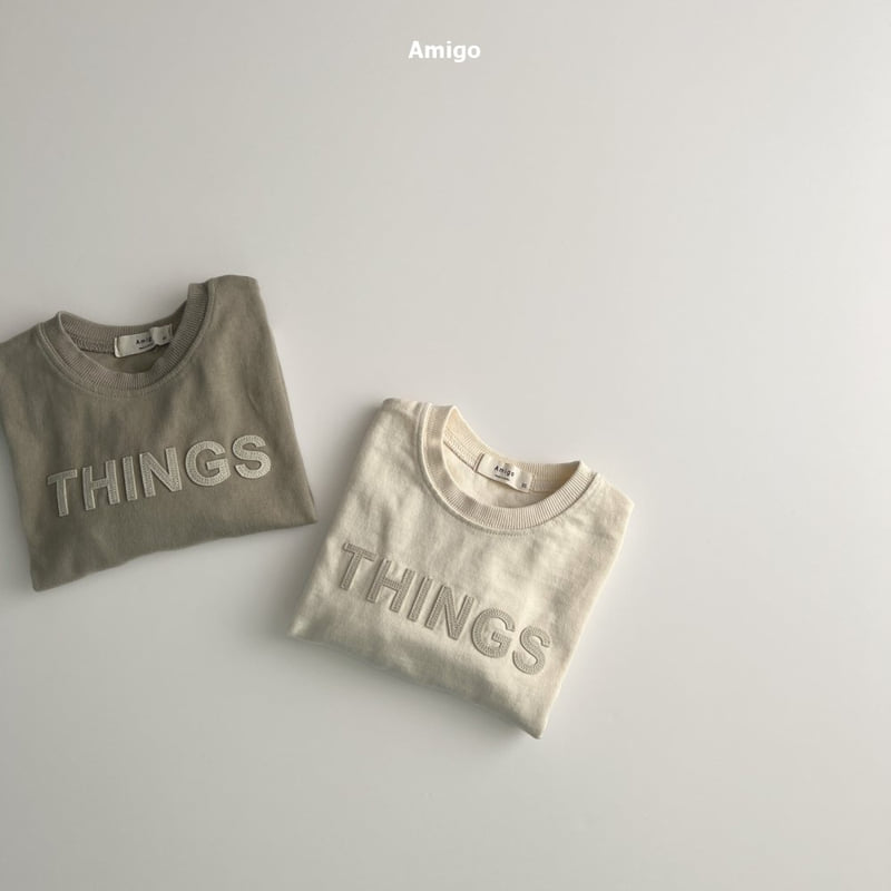 Amigo - Korean Baby Fashion - #babyfashion - Things Tee - 6