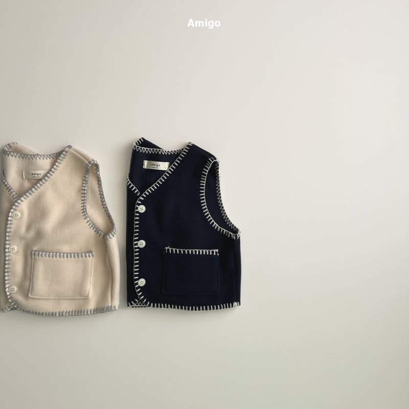 Amigo - Korean Baby Fashion - #babyfever - Mellow Vest - 2