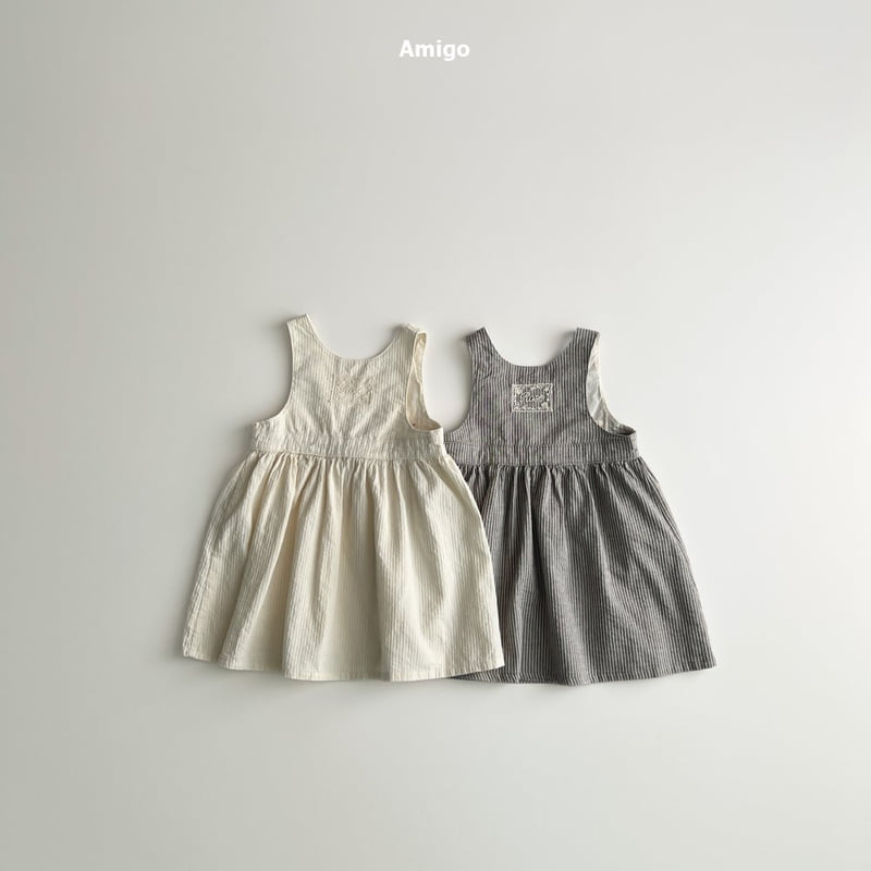 Amigo - Korean Baby Fashion - #babyfever - French One-piece