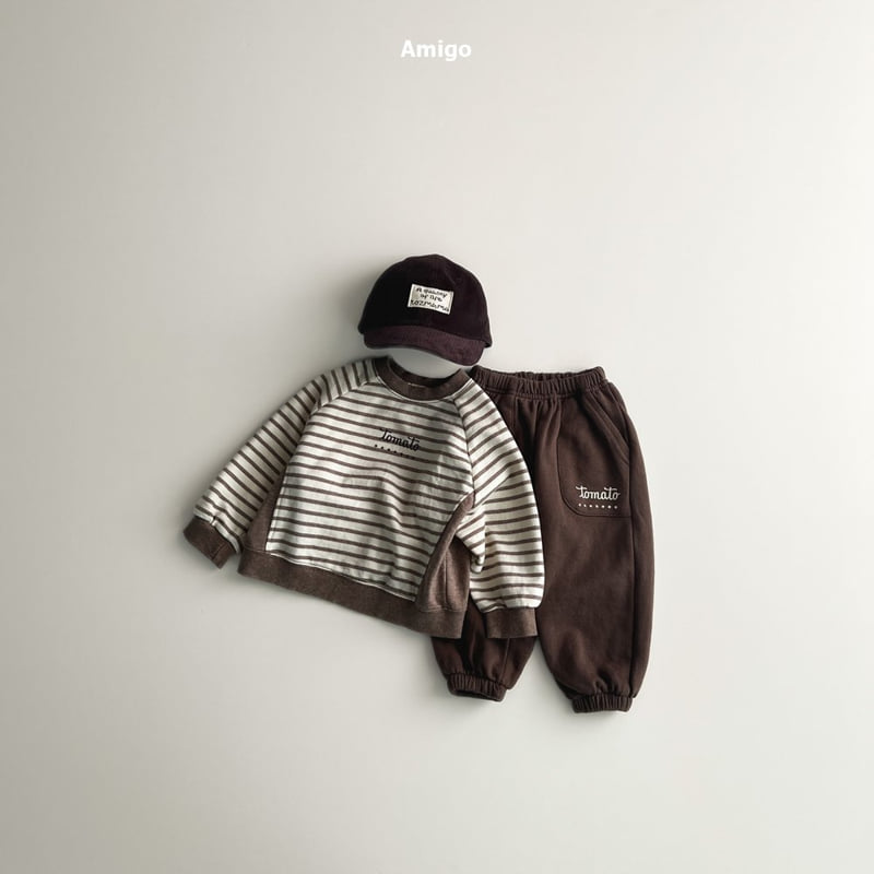 Amigo - Korean Baby Fashion - #babyfever - Tomato Sweatshirt - 9
