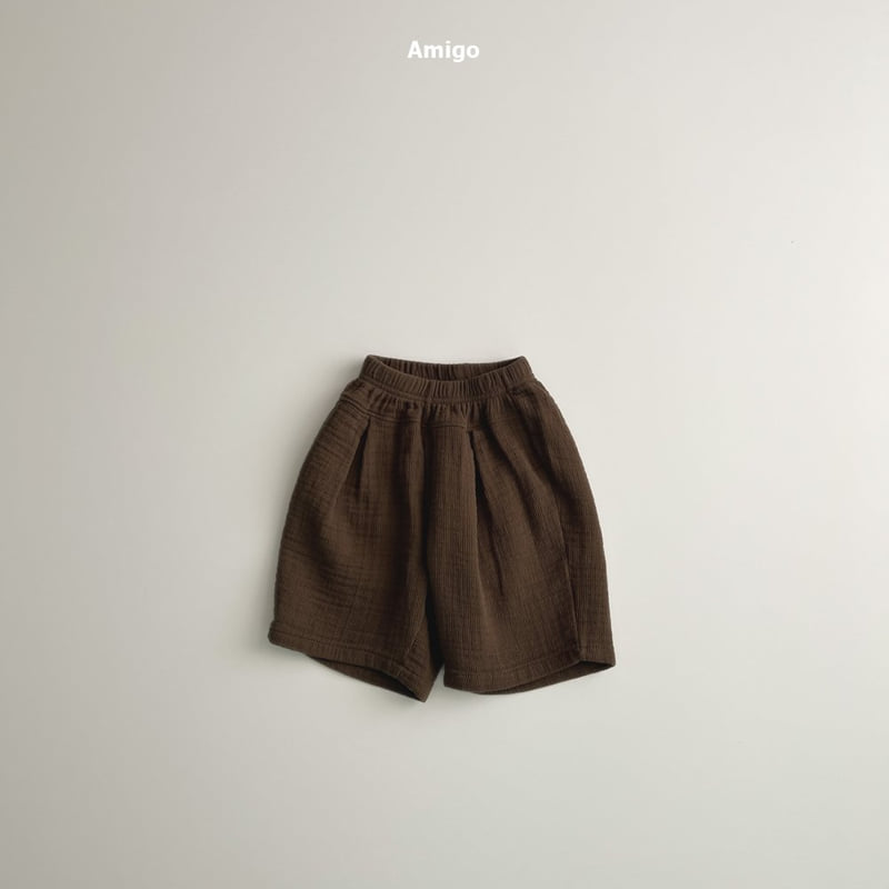 Amigo - Korean Baby Fashion - #babyfever - Bio Natural Pants - 8
