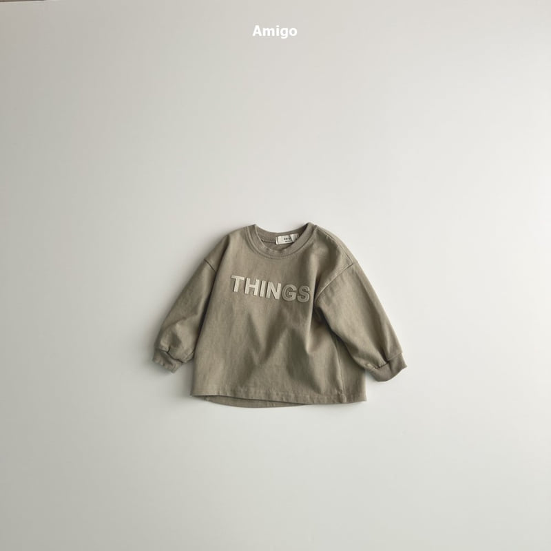 Amigo - Korean Baby Fashion - #babyfever - Things Tee - 7