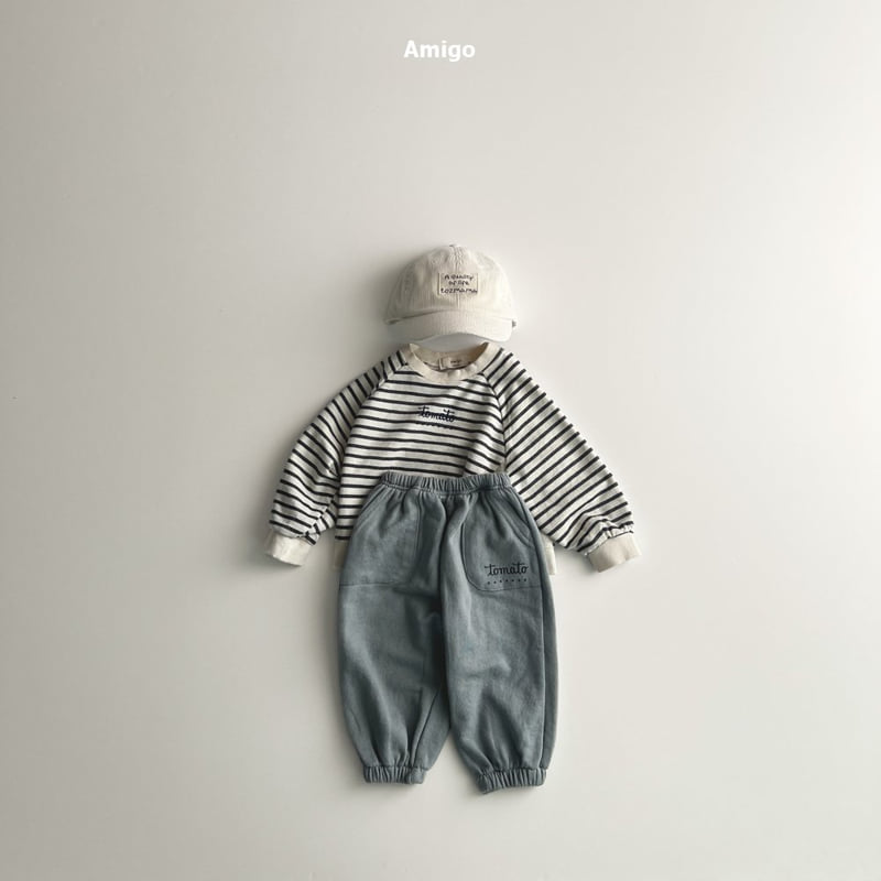 Amigo - Korean Baby Fashion - #babygirlfashion - Tomato Sweatshirt - 10