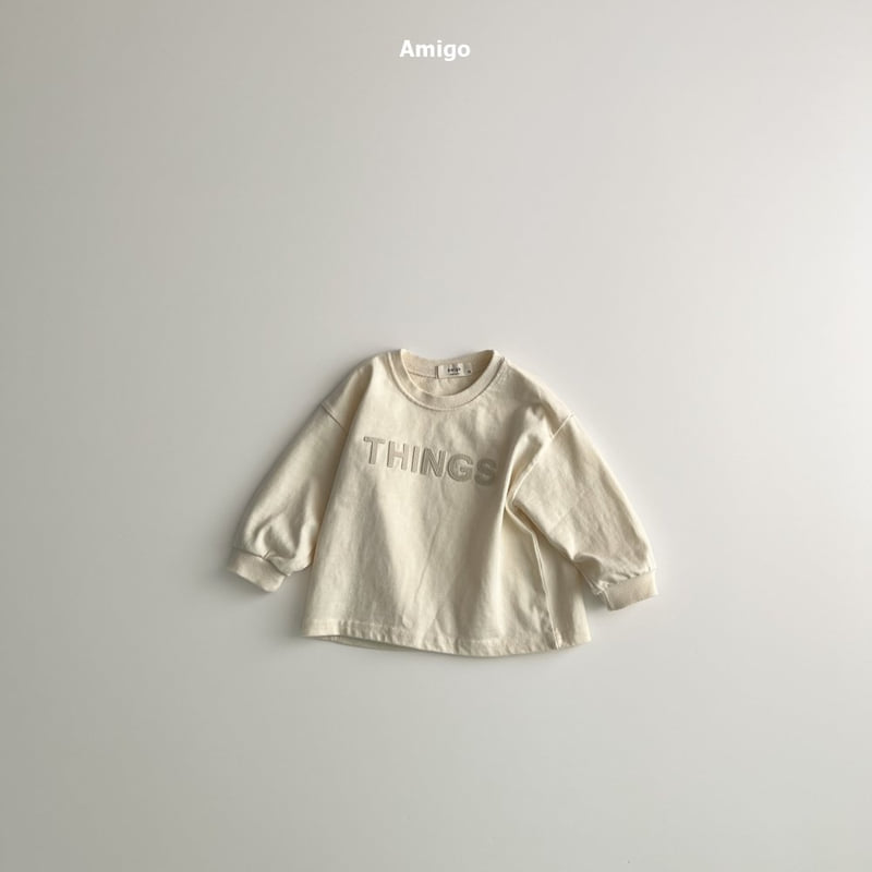 Amigo - Korean Baby Fashion - #babygirlfashion - Things Tee - 8
