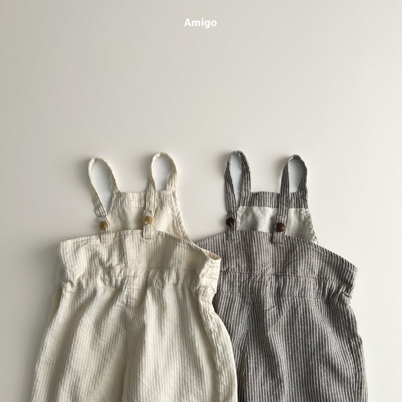 Amigo - Korean Baby Fashion - #babylifestyle - French Overalls - 7