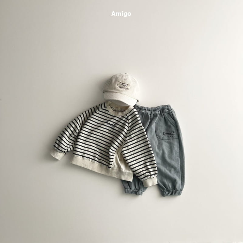 Amigo - Korean Baby Fashion - #babylifestyle - Tomato Sweatshirt - 11