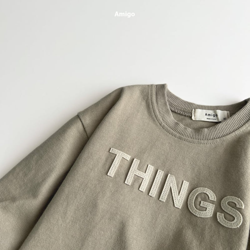Amigo - Korean Baby Fashion - #babylifestyle - Things Tee - 9