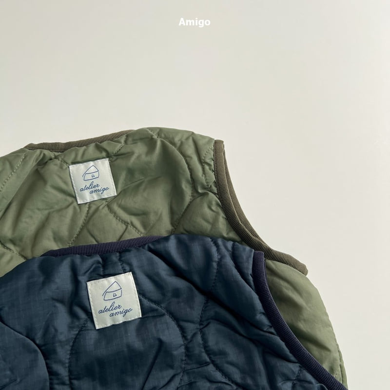 Amigo - Korean Baby Fashion - #babylifestyle - Padded Vest - 3