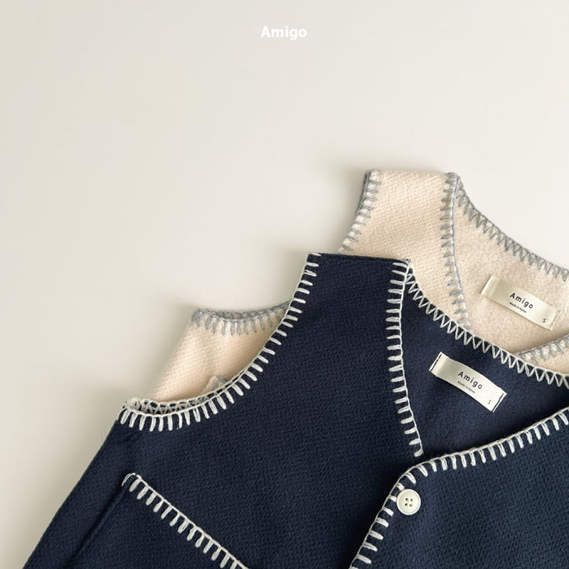 Amigo - Korean Baby Fashion - #babyoninstagram - Mellow Vest - 5