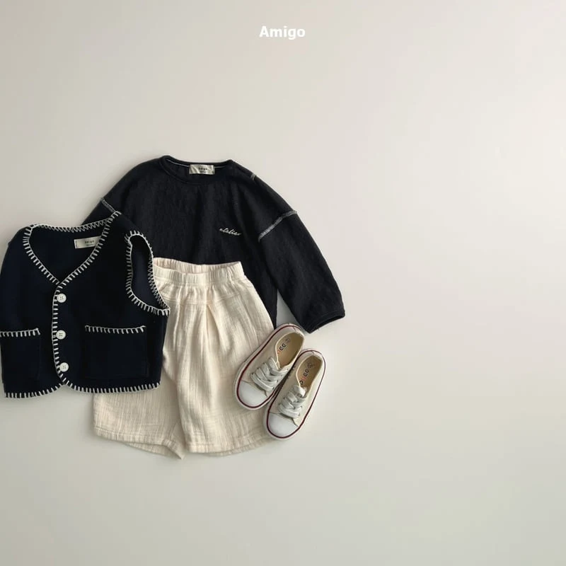 Amigo - Korean Baby Fashion - #babyoninstagram - Bio Natural Pants - 11