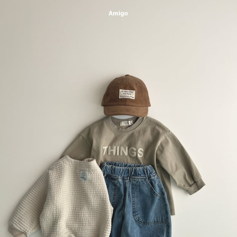 Amigo - Korean Baby Fashion - #babyoninstagram - Things Tee - 10