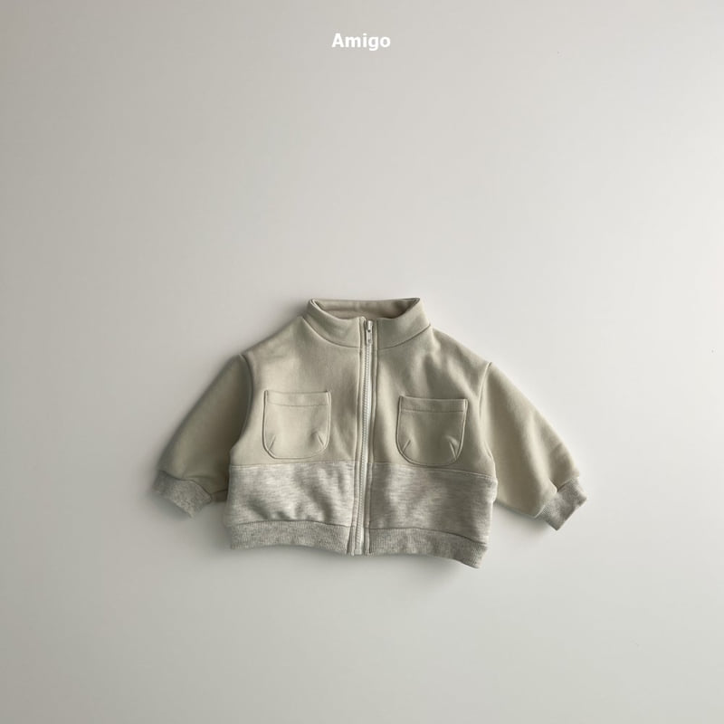 Amigo - Korean Baby Fashion - #babyoninstagram - Sweat Warm Jacket - 6