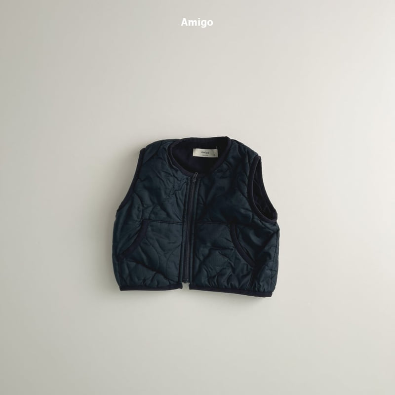 Amigo - Korean Baby Fashion - #babylifestyle - Padded Vest - 4
